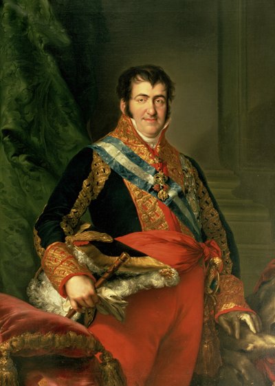 Ferdinando VII da Luis Lopez Piquer